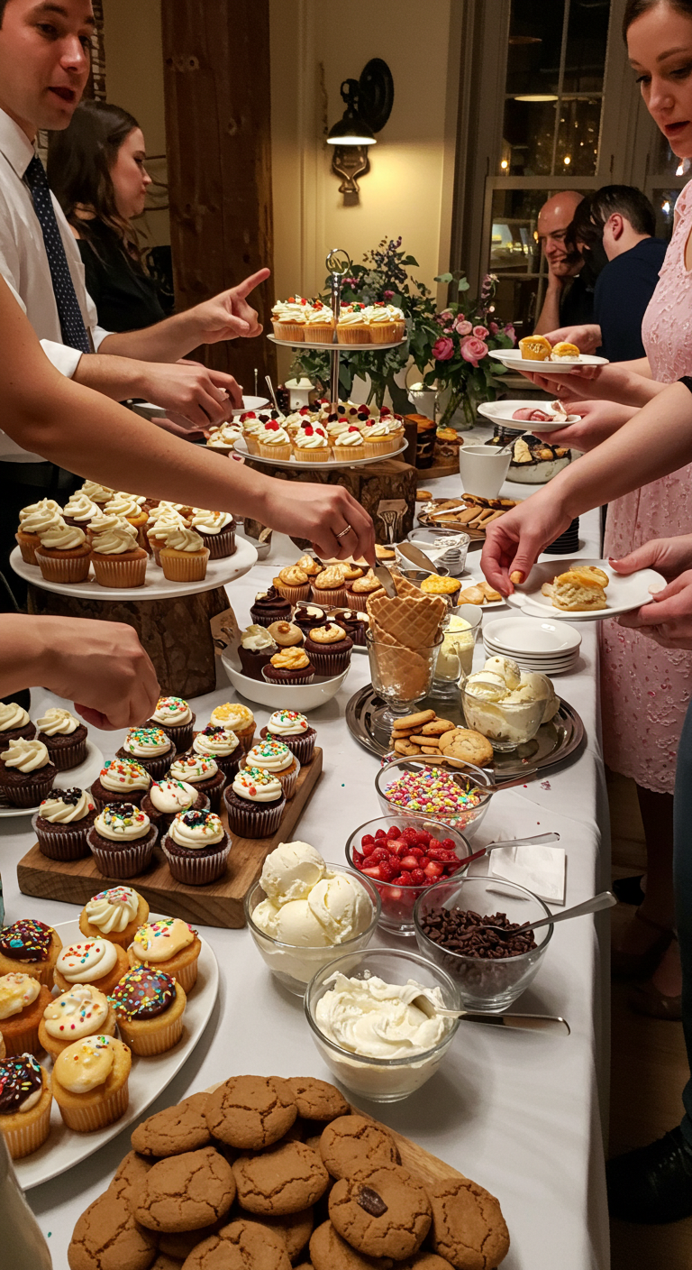 Interactive Dessert Table