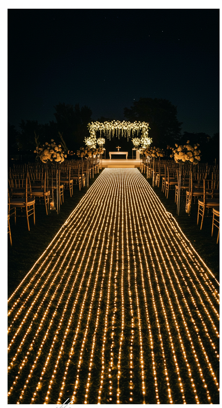 LED Light Pathway Aisle