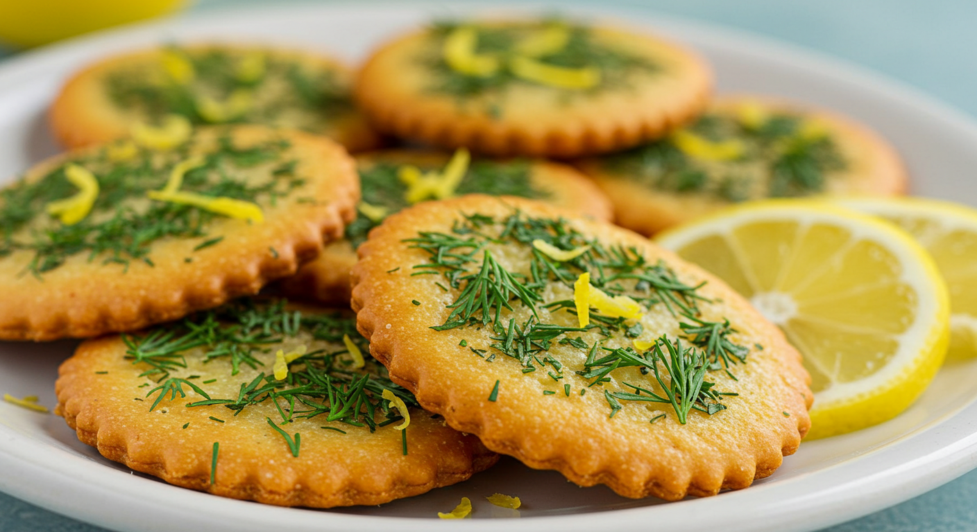 Lemon Dill Oyster Crackers