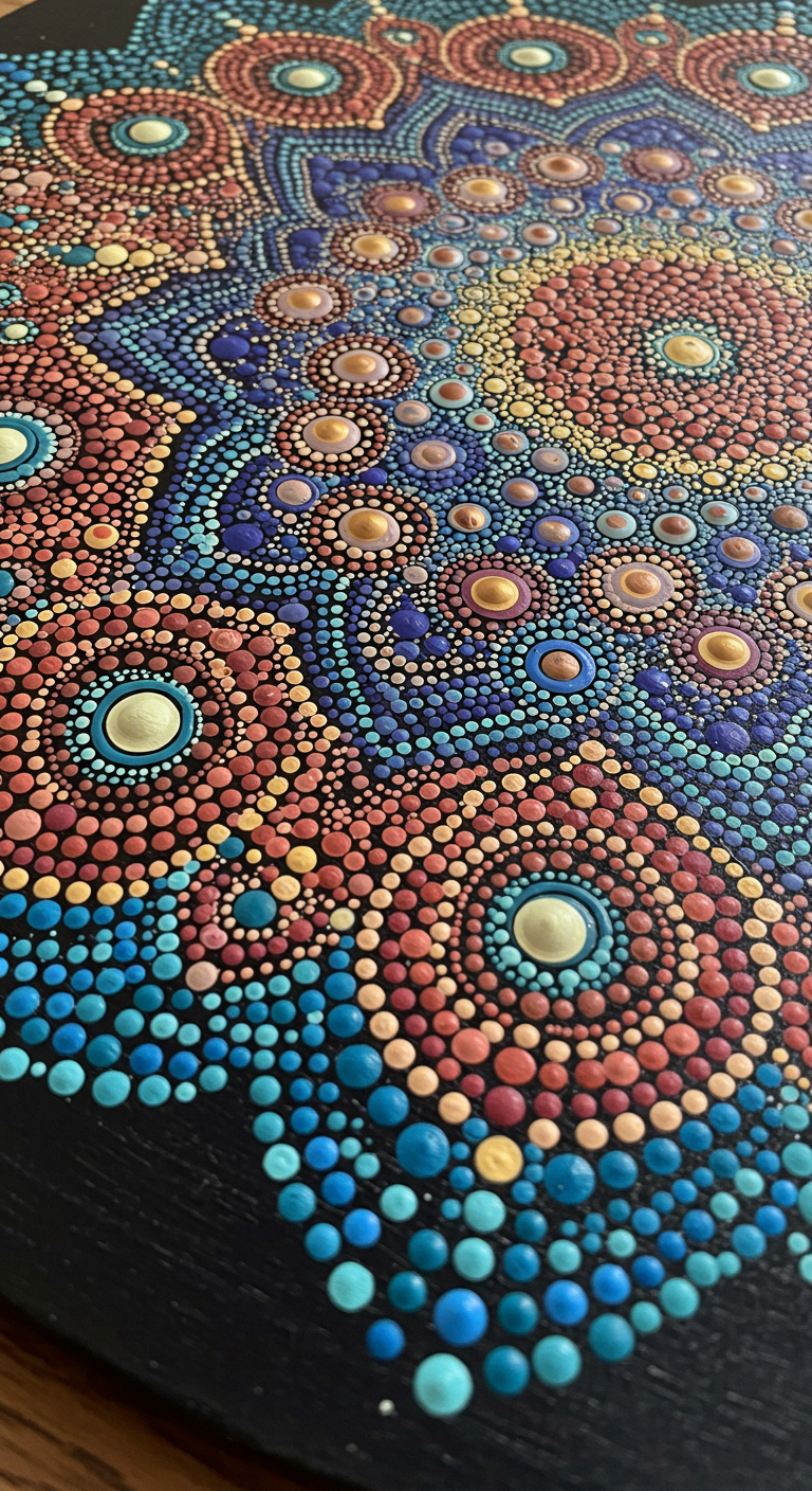 Mandala Dot Painting