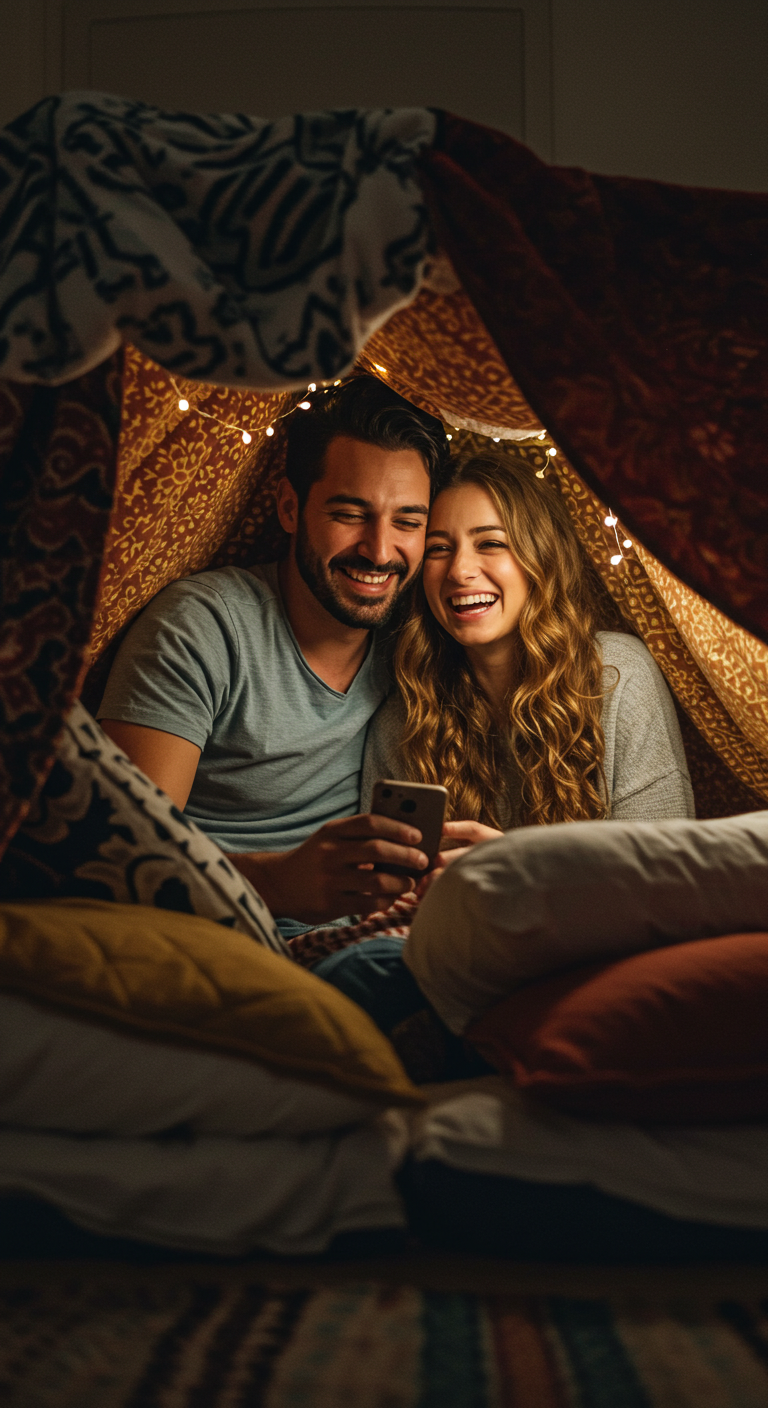Movie Marathon & Blanket Fort