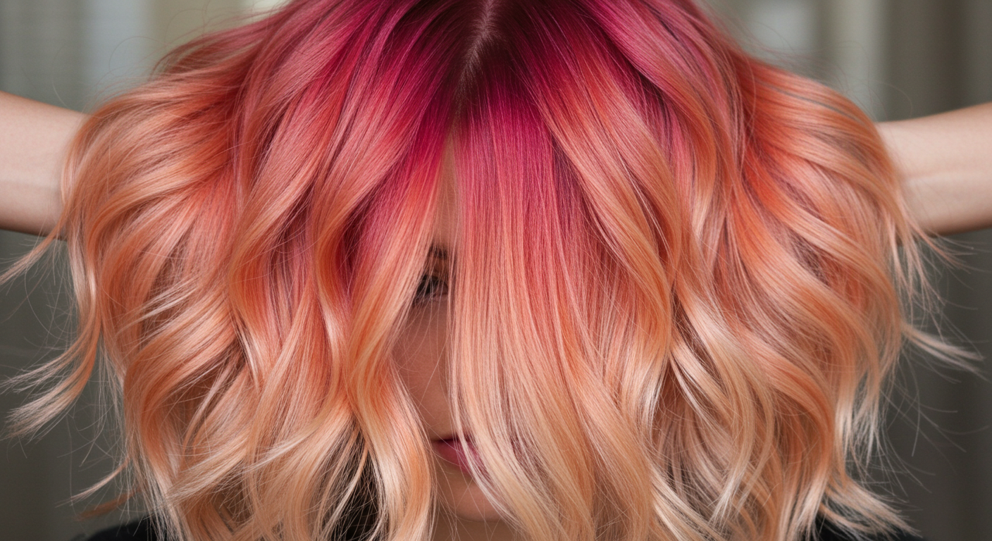 Ombre Strawberry Blonde Hair