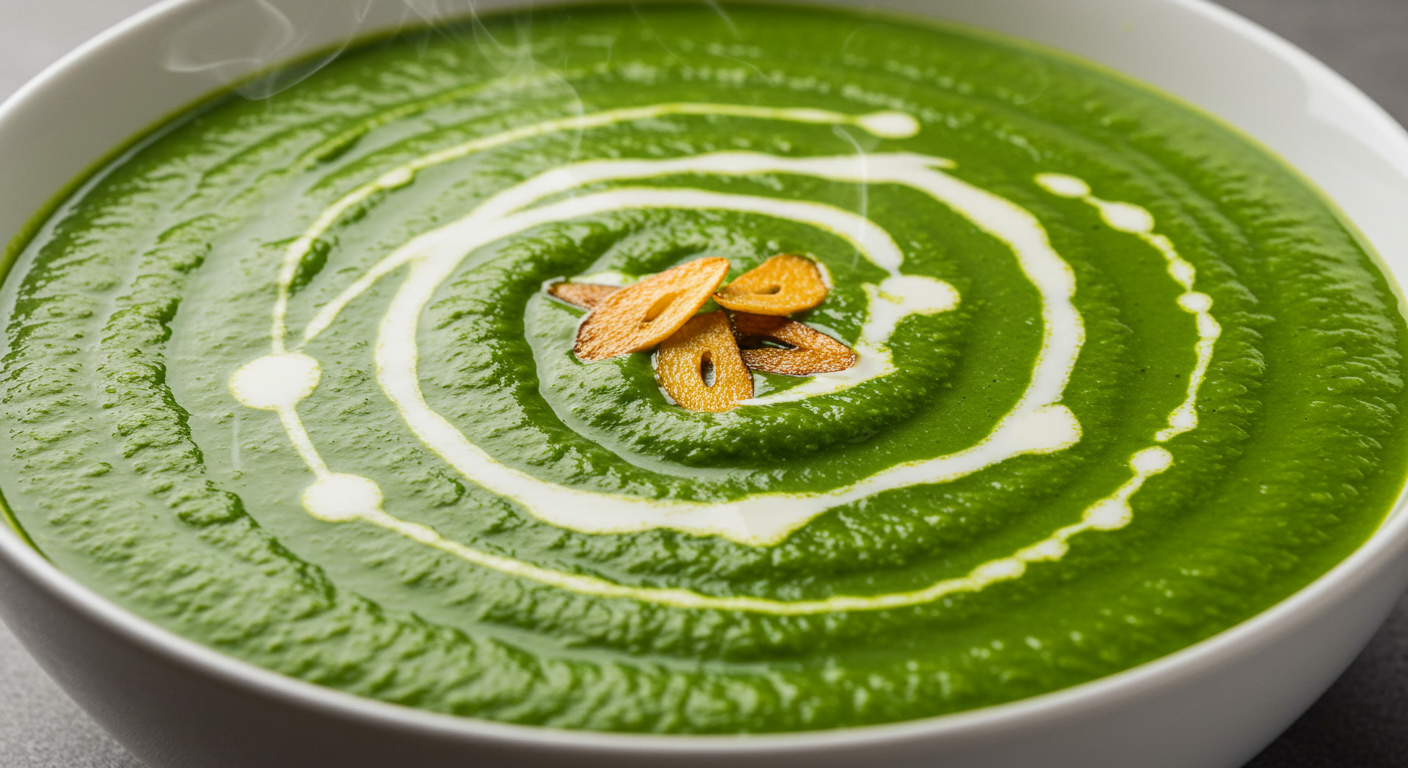 Palak Paneer Soup