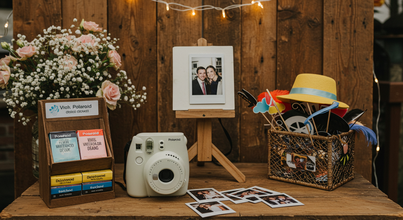 Polaroid Photo Station for Weddings
