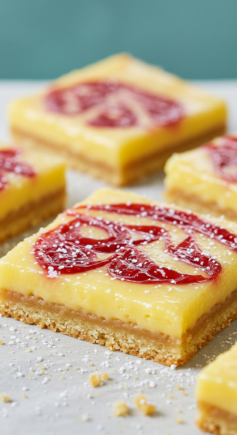 Raspberry Lemon Bars