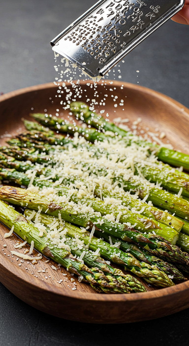 Roasted Asparagus with Parmesan