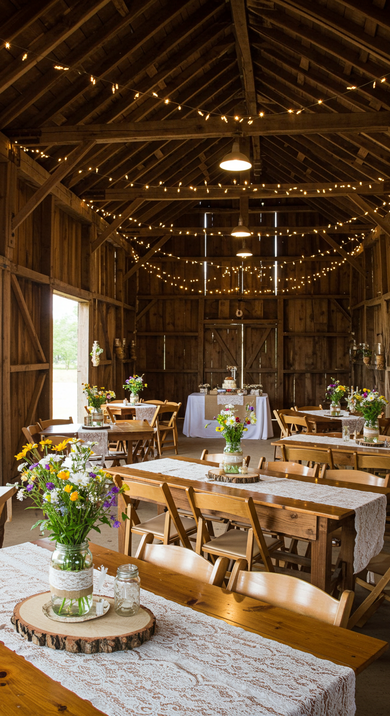 Rustic Barn Bridal Shower