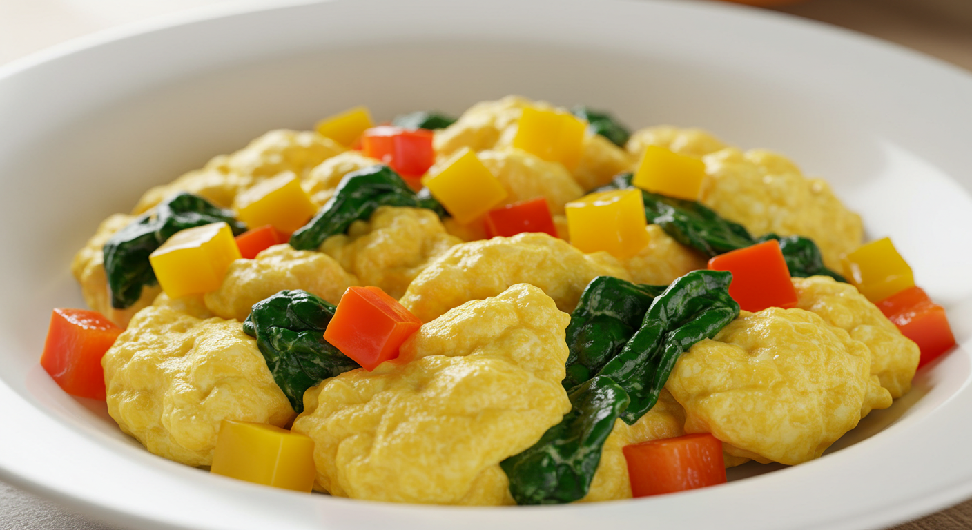 Scrambled Eggs with Veggies