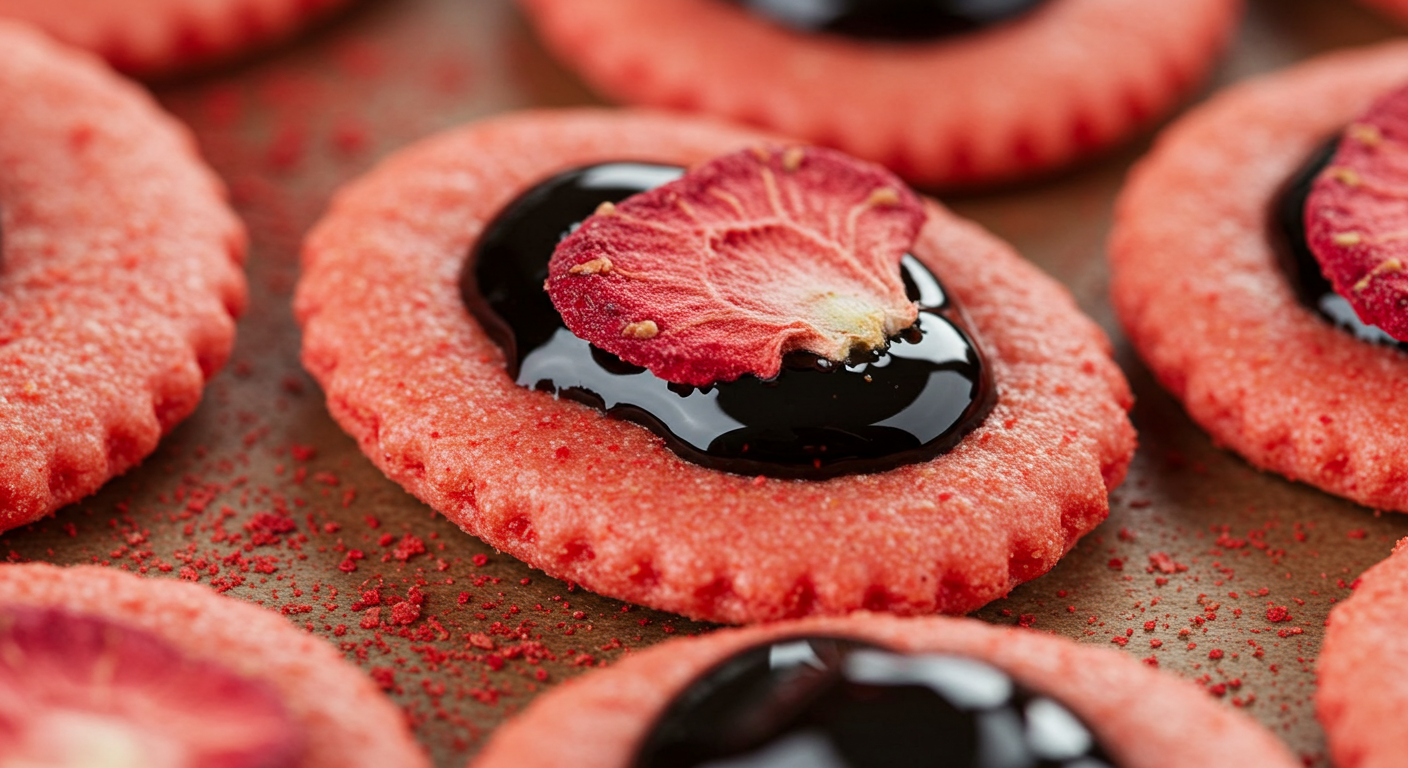 Strawberry Balsamic Vinegar Oyster Crackers