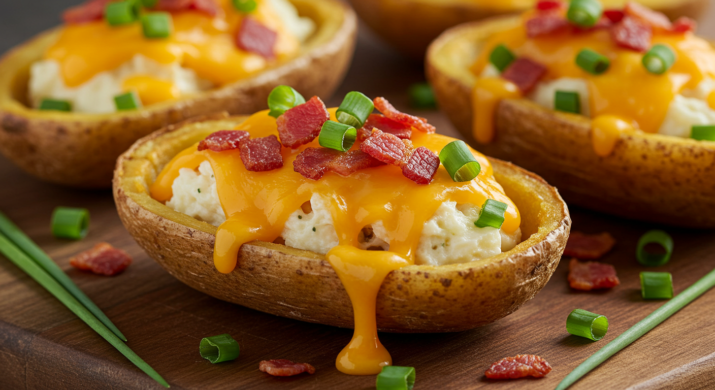 Stuffed Potato Skins