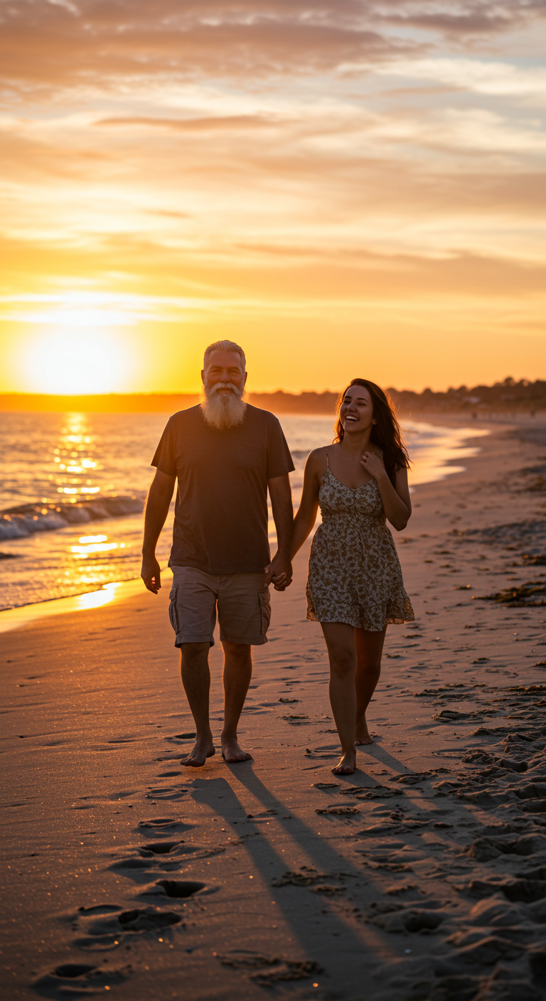 Sunset Beach Walk