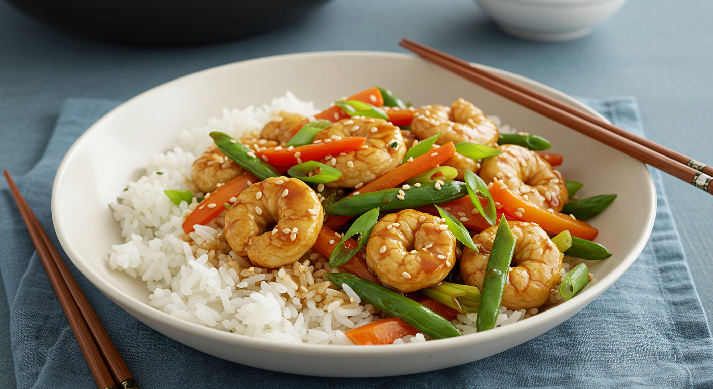Veggie Stir-Fry with Rice