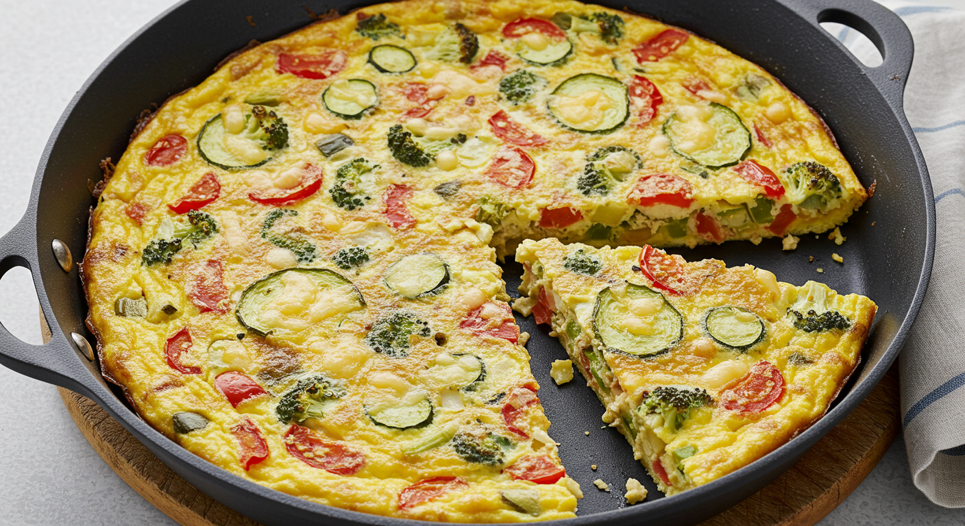 Veggie and Cheese Frittata