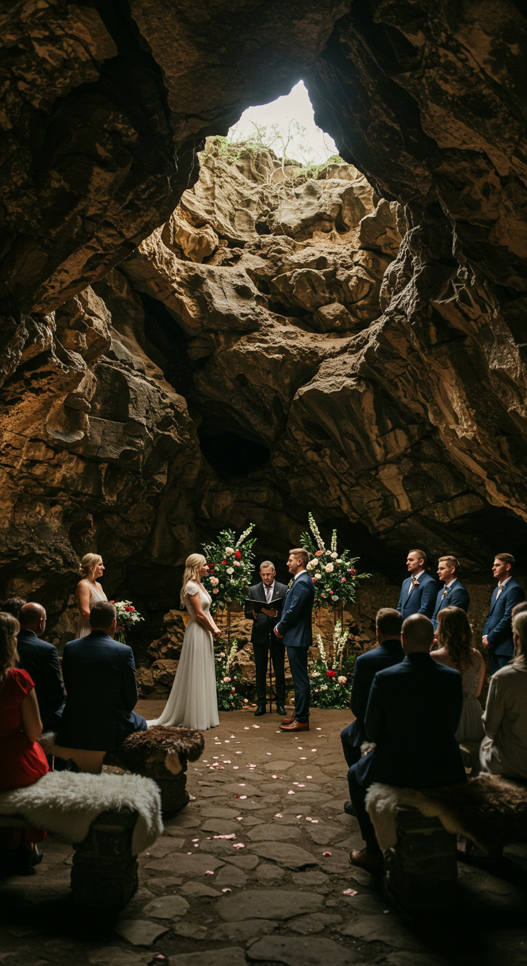 Wedding in a Cave