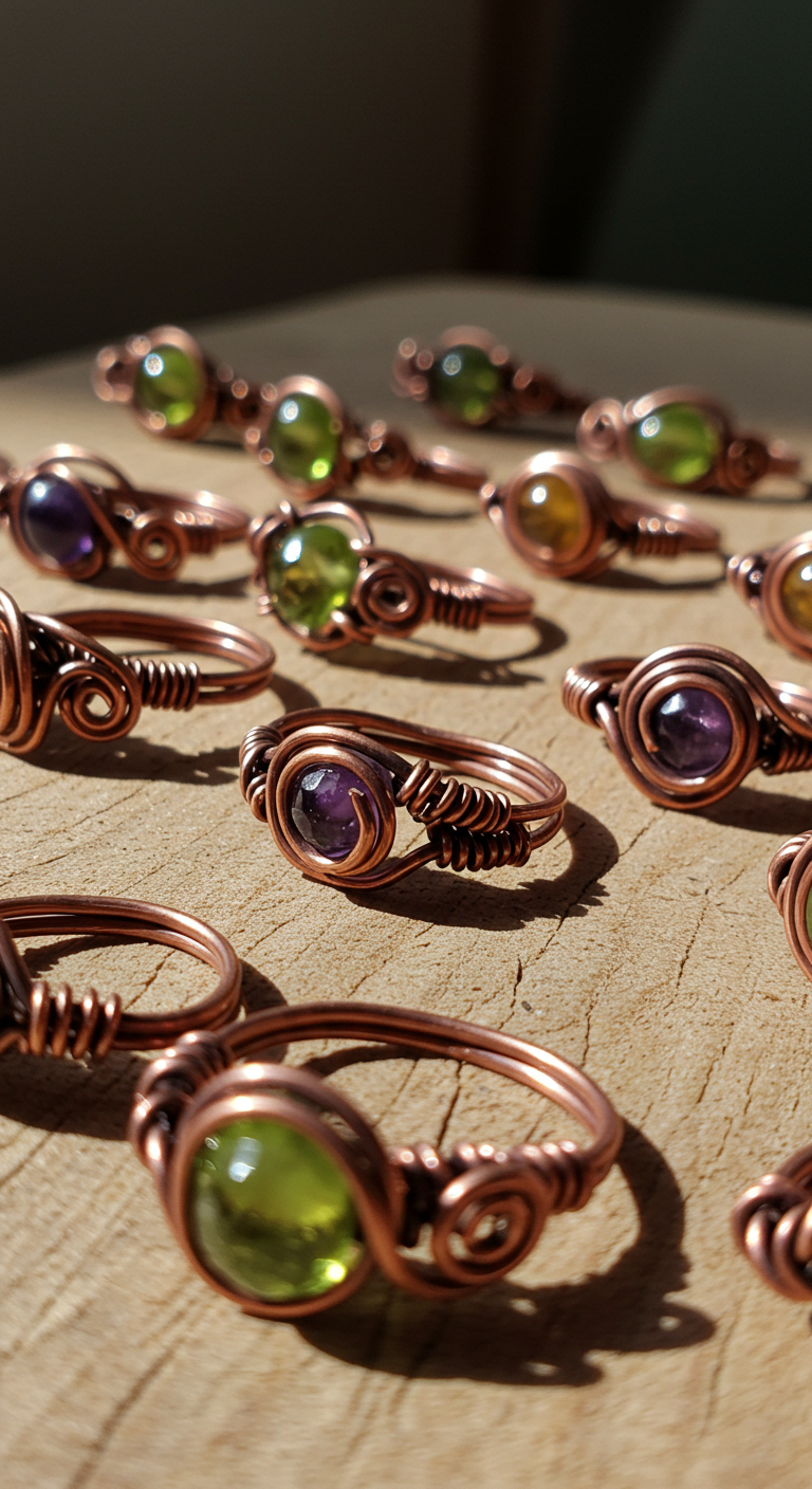 Wire Wrapped Rings
