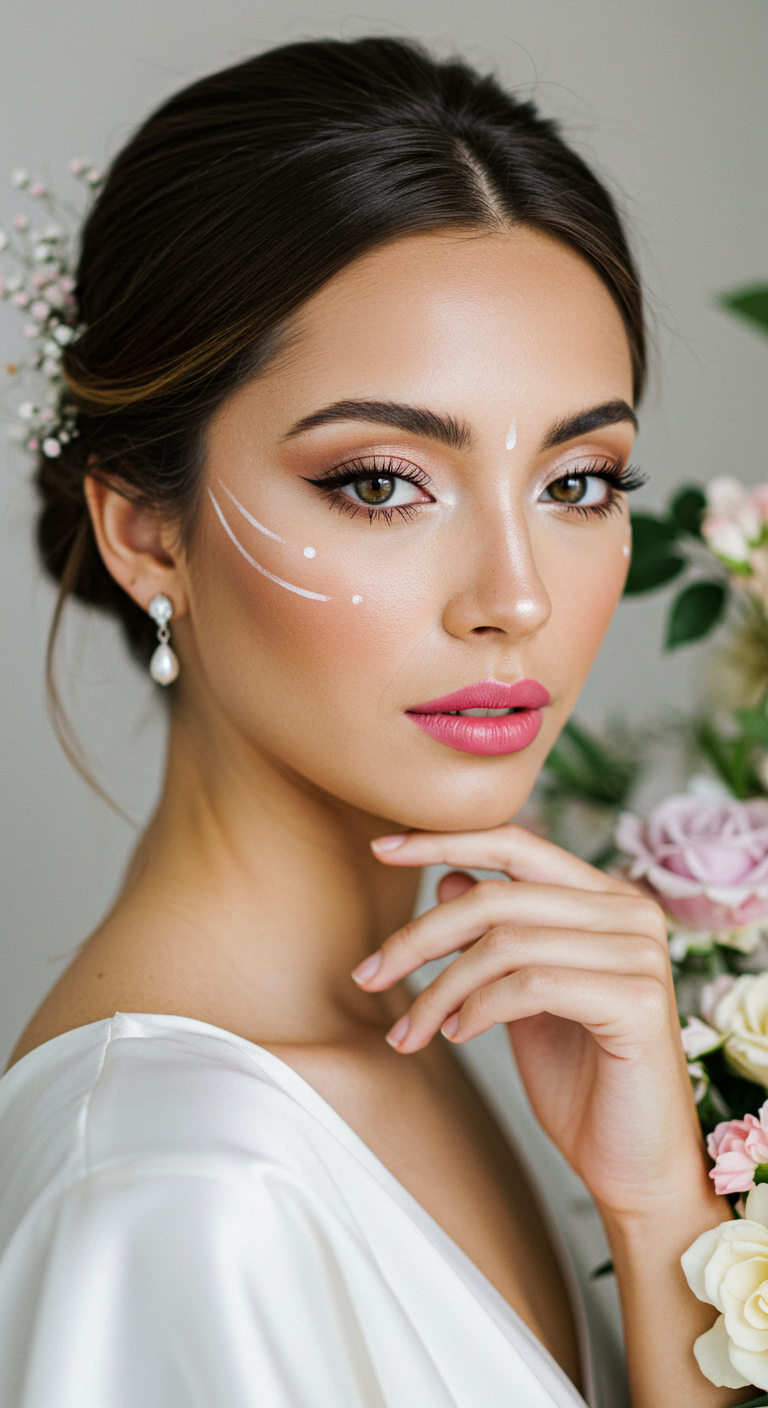 Chic Bride with Light Contour