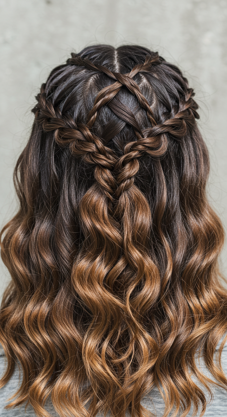 Crisscross Twists with Loose Waves