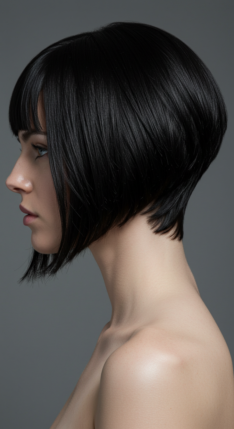 Ear-Length Razor Bob