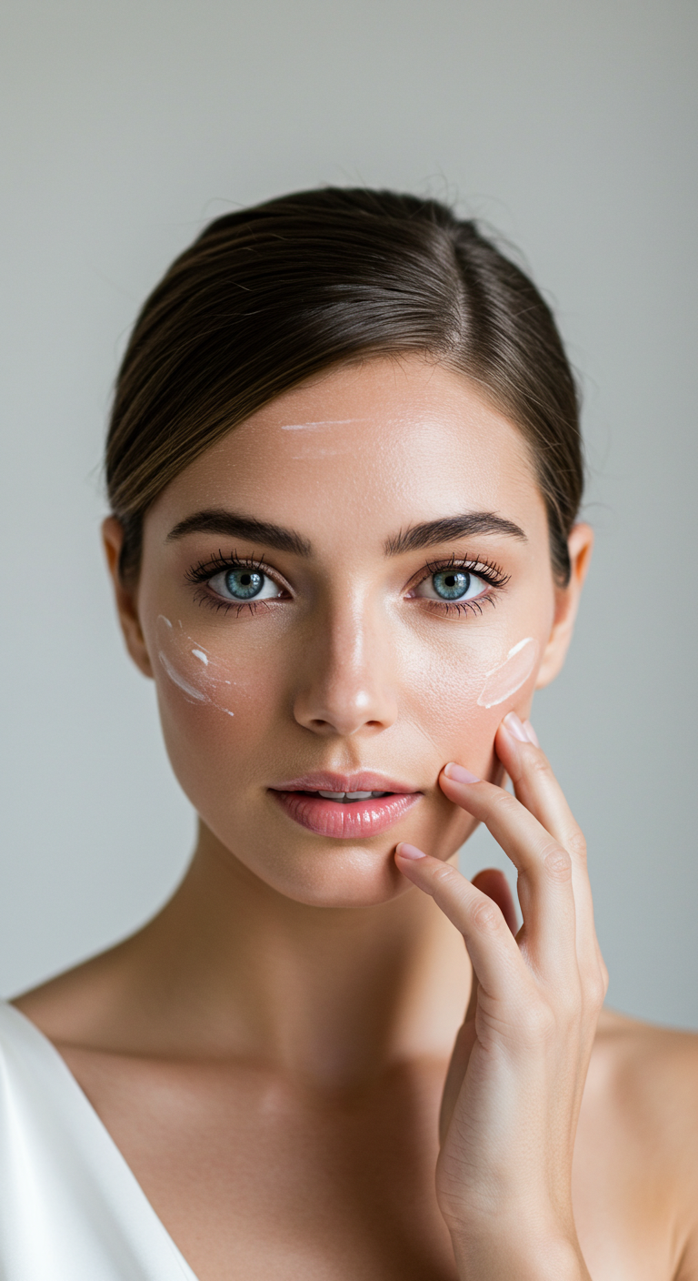 Modern Bride with Tinted Moisturizer and a Hint of Lip Balm