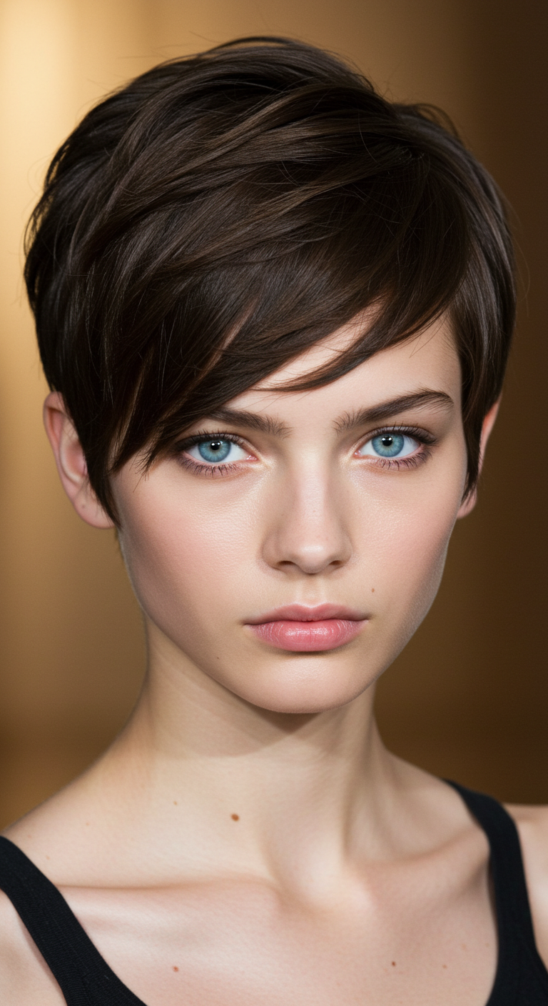 The Tucked Pixie with Soft Layers