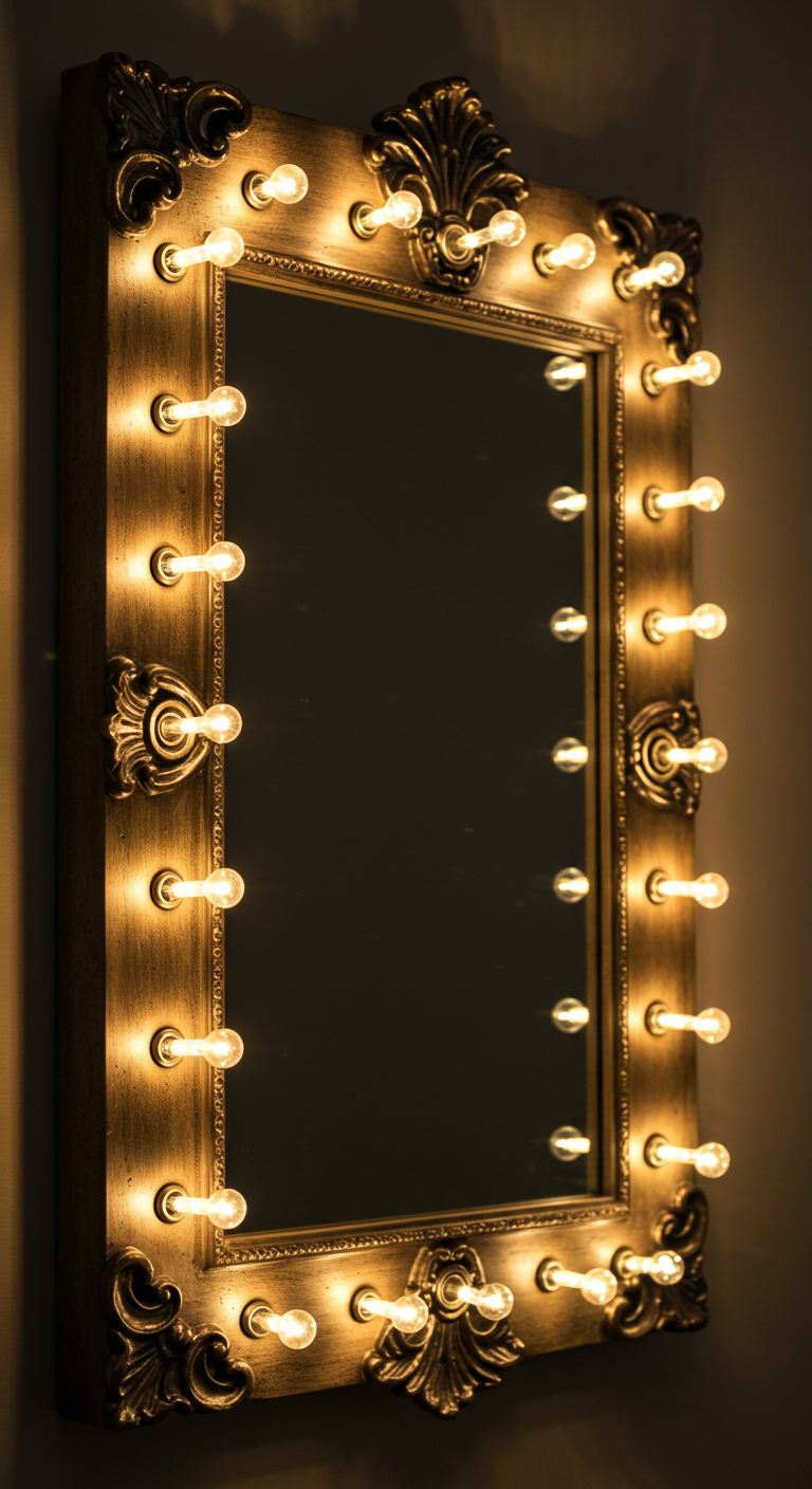Illuminated Mirror Frames