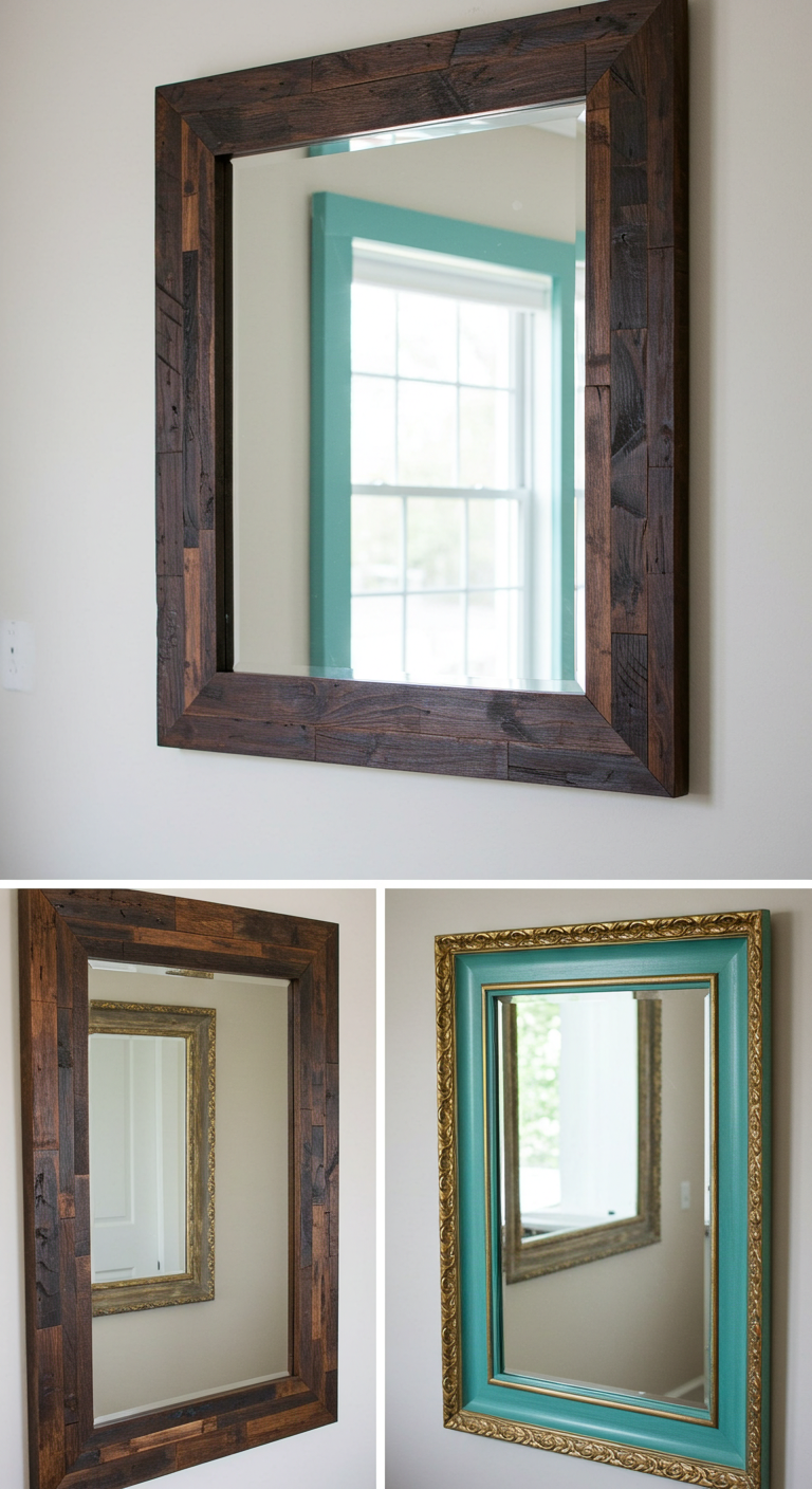 Mirrors with Custom Frames