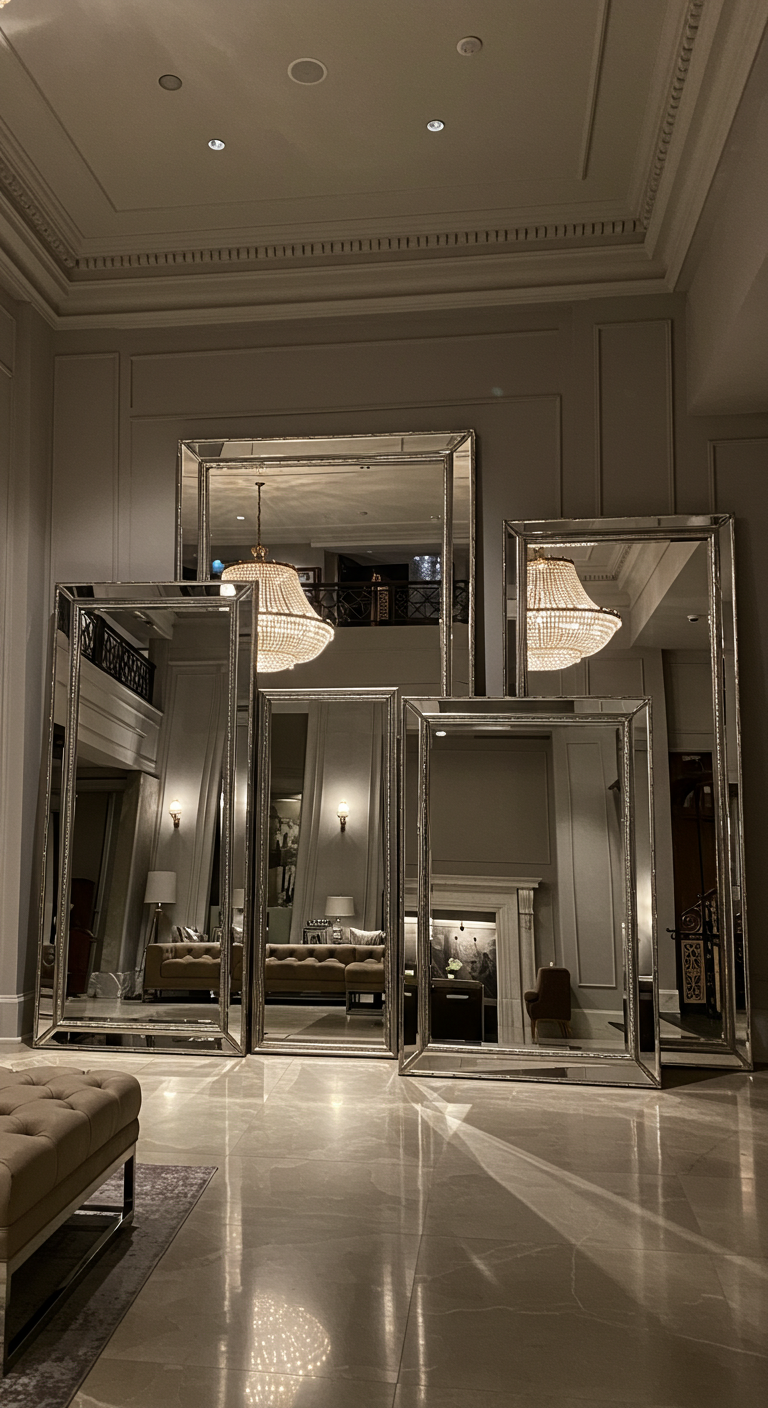 Oversized Mirrors