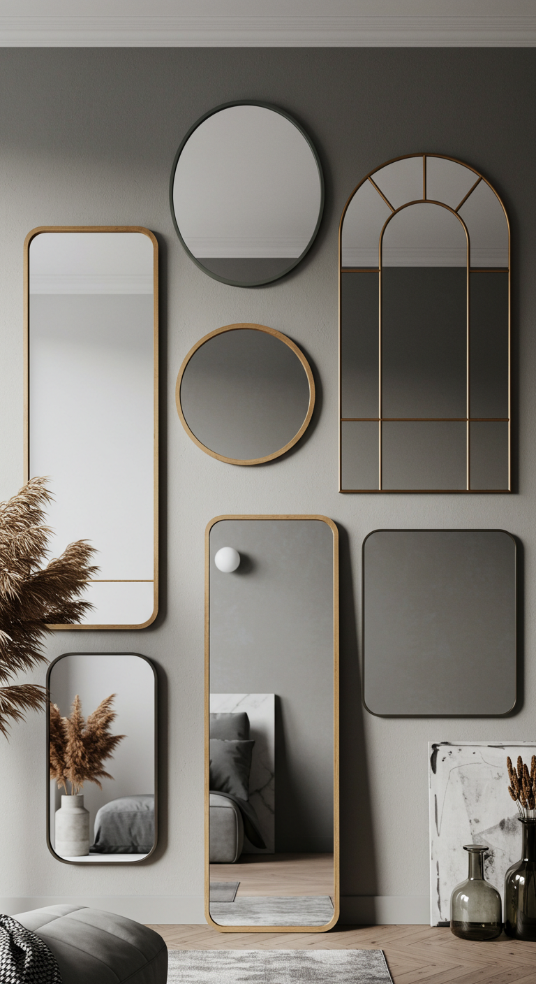 Wall-Mounted Mirrors