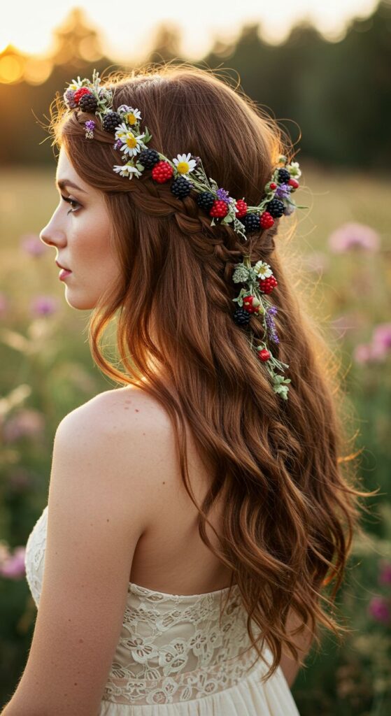 Cottagecore Crown Braid