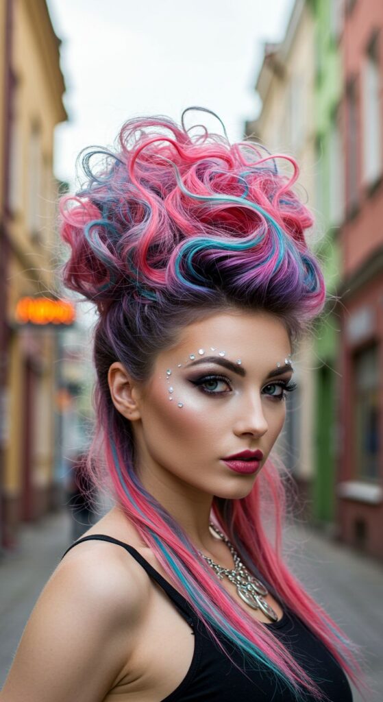 Electric Fairy Faux Hawk