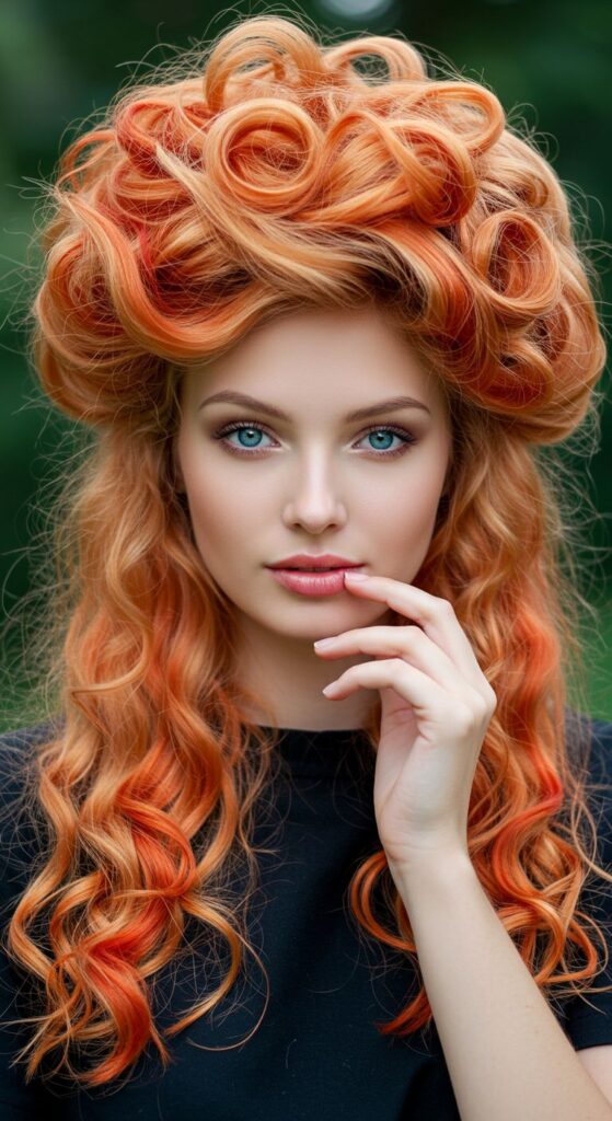 Flame-Touched Fairy Curls