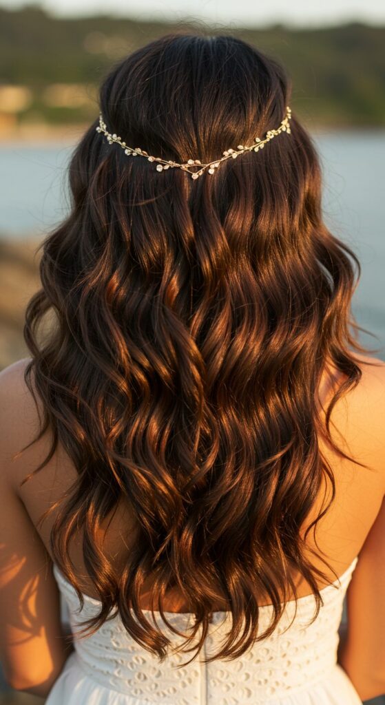 Golden Hour Headband Waves