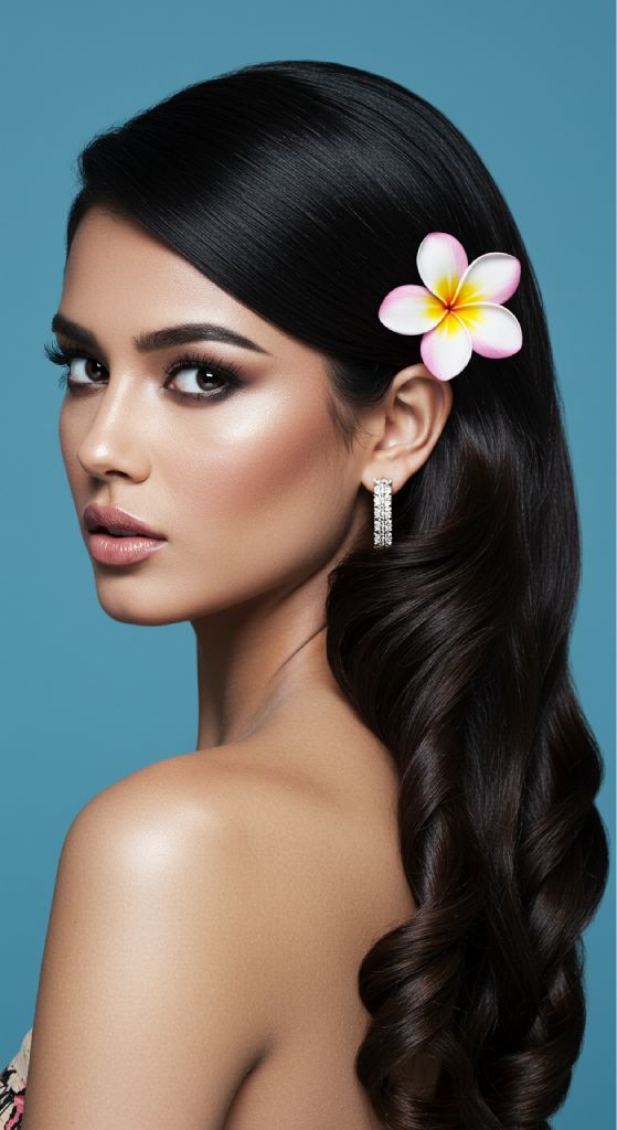 Plumeria Side Sweep