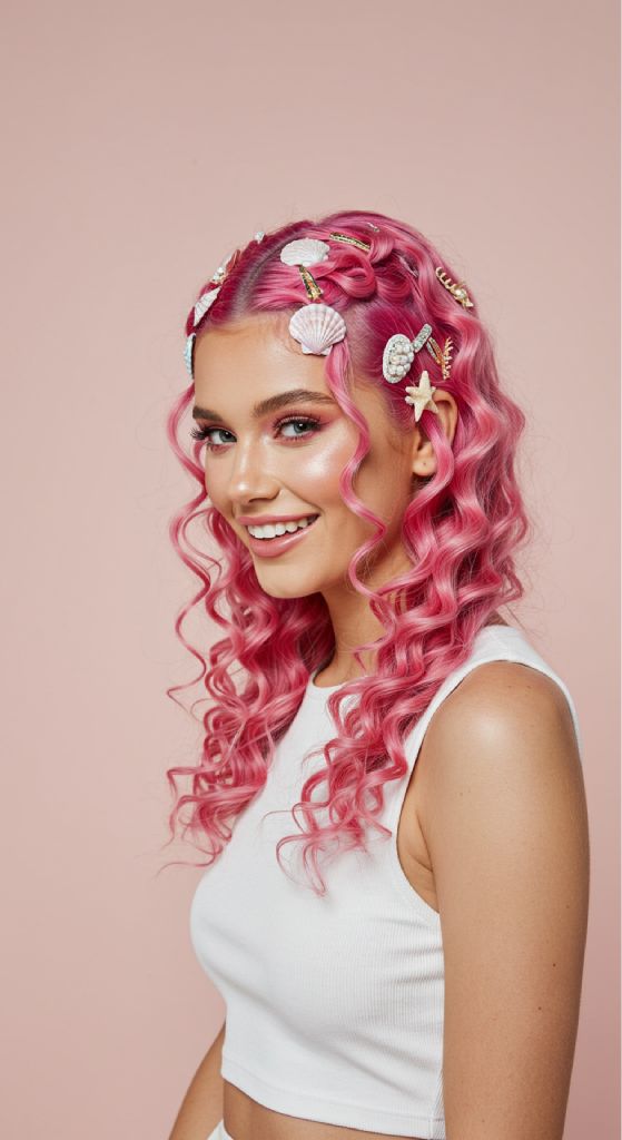 Seashell Clip Waves
