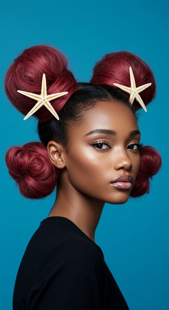 Starfish Space Buns
