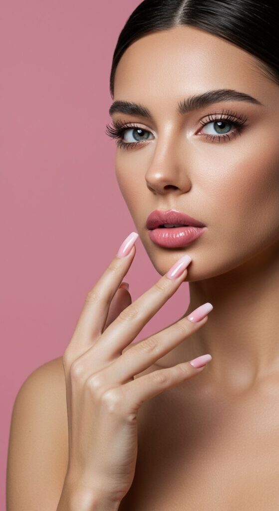 Blush Petal Fade Baby Pink Ballet Pink