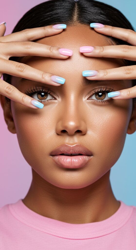 Cotton Candy Melt Bubblegum Pink Baby Blue