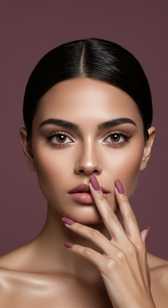 Dusty Rose Matte Finish