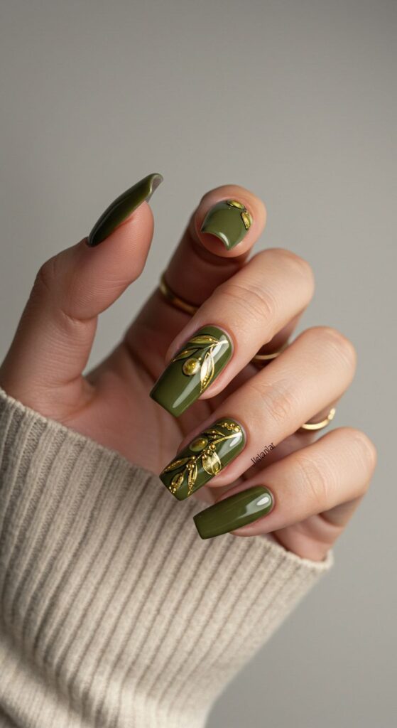 Golden Accent Olive
