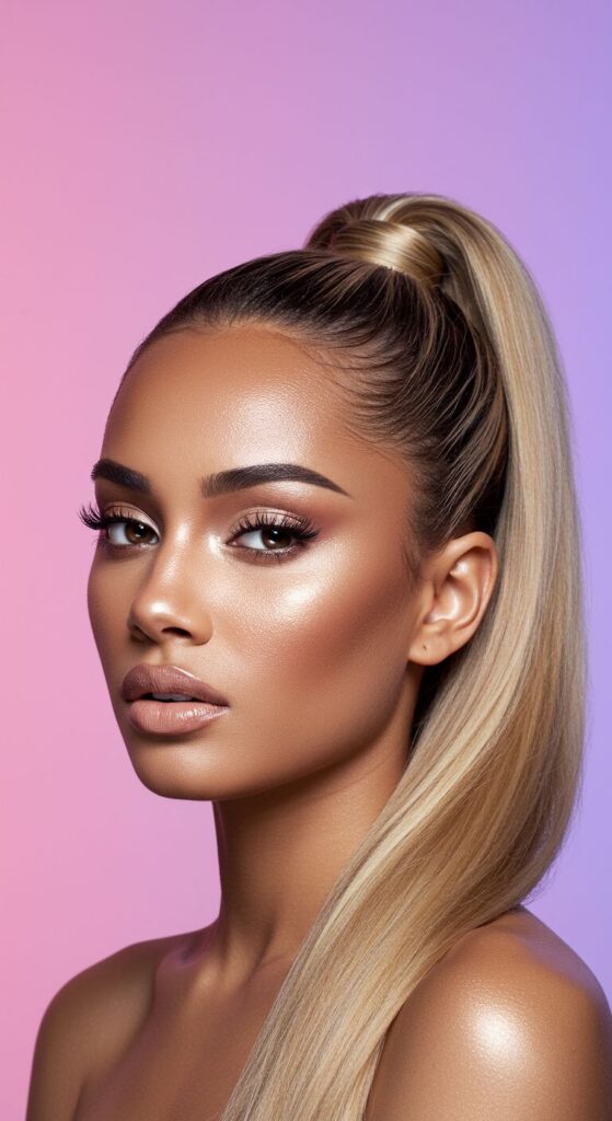 High Ponytail with Volume: Snatched and Fabulous