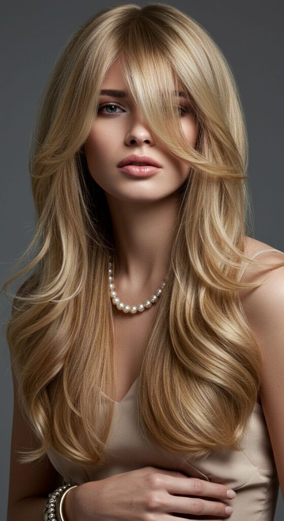 Long Curtain Layers: Flowing and Feminine