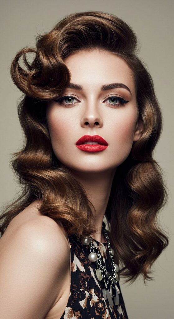 Retro Flip Ends: Flirty and Fun