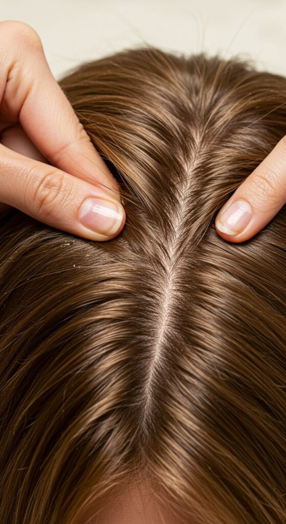 Scalp Oils Massages