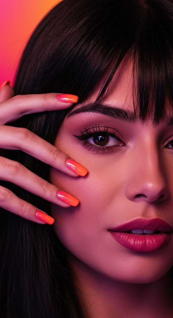 Sunset Gradient Nails