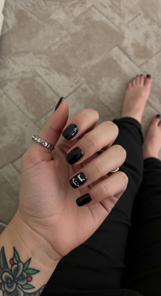 Black Cat Nails
