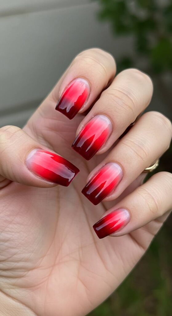 Cherry Red Ombre